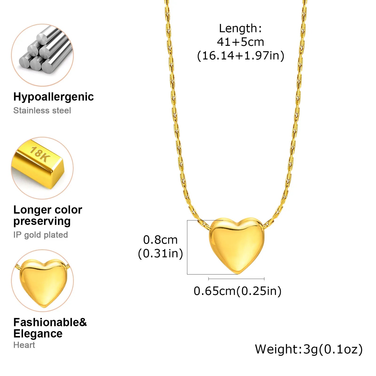 Heart Pendant Snake Chain Necklace Twisted Choker Women