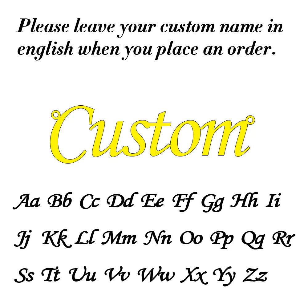 Elegant Personalized Name Necklace Gold Chain Birthday Gift