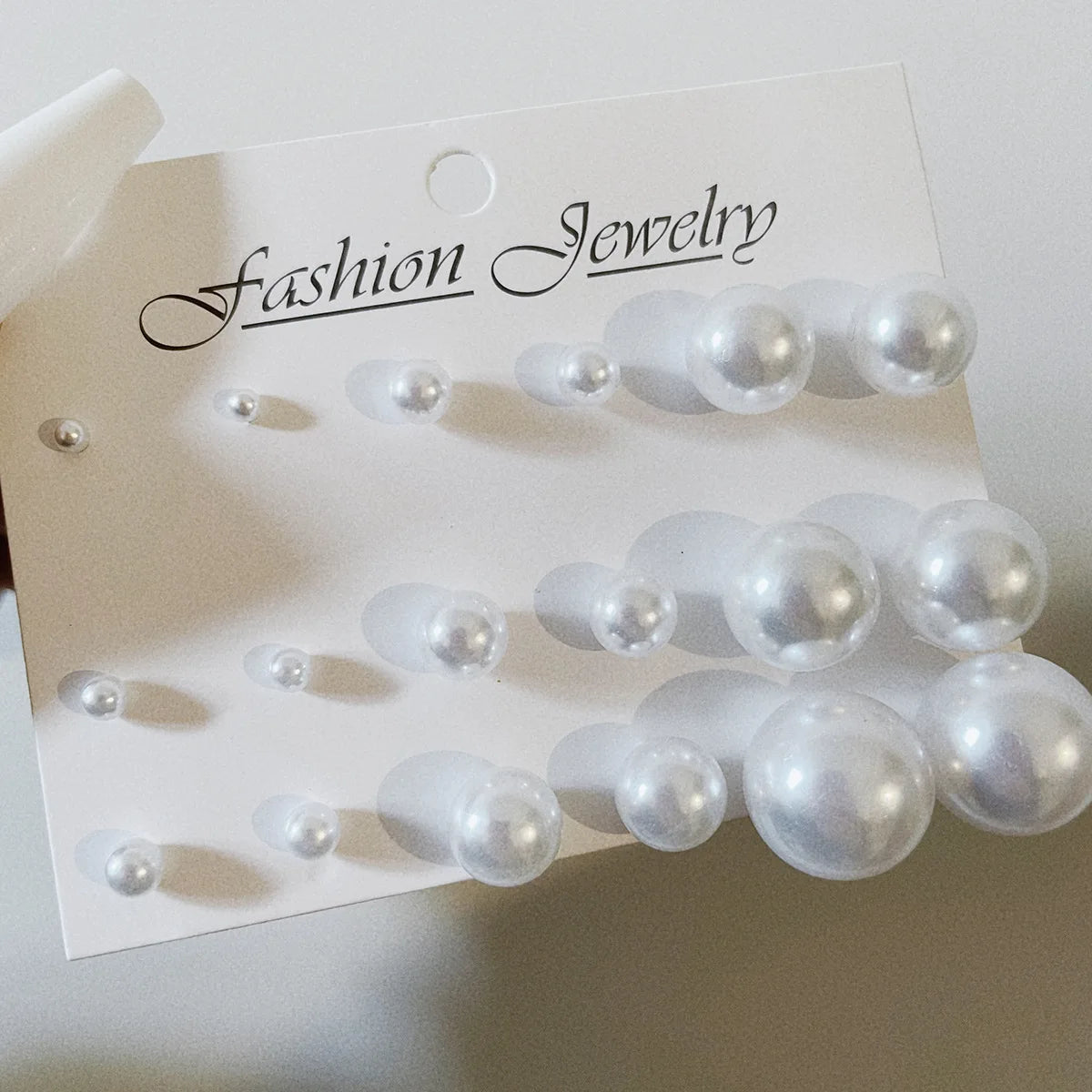 Bohemian Pearl Earrings Set 12 Pairs Geometric Women Jewelry