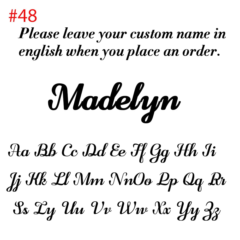Elegant Personalized Name Necklace Gold Chain Birthday Gift