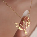 Exquisite Phoenix Necklace Symbol of Rebirth Strength Jewelry