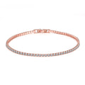Elegant Moissanite Bracelet 18K Gold 925 Silver Women Jewelry